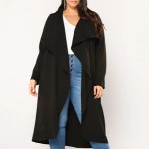 Business Casual Coat - Black